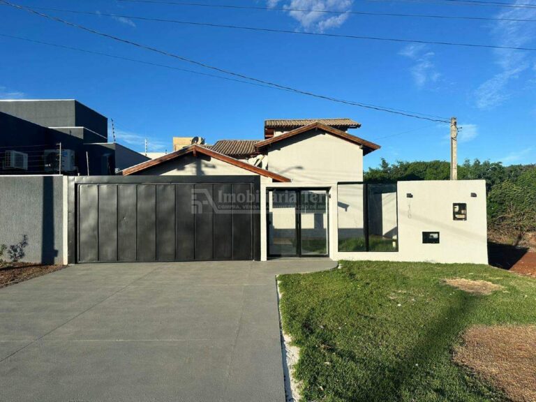 Casa com 3 quartos no Jardim Mônaco em Dourados/MS