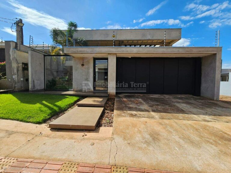 Casa com 3 quartos no Jardim Mônaco em Dourados/MS