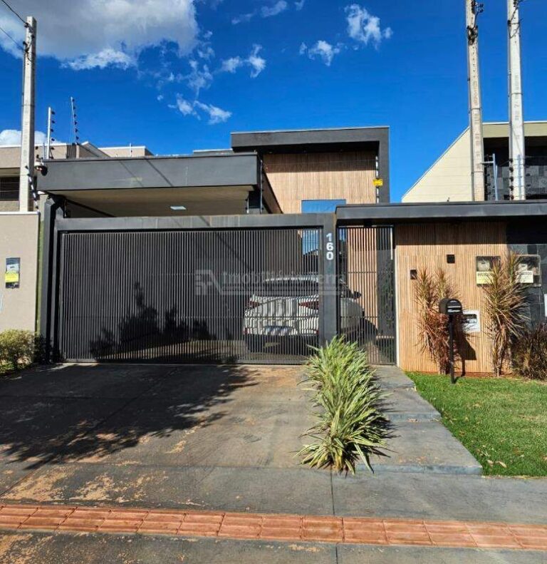 Casa com 3 quartos sendo 1 suíte no Santa Fé em Dourados/MS
