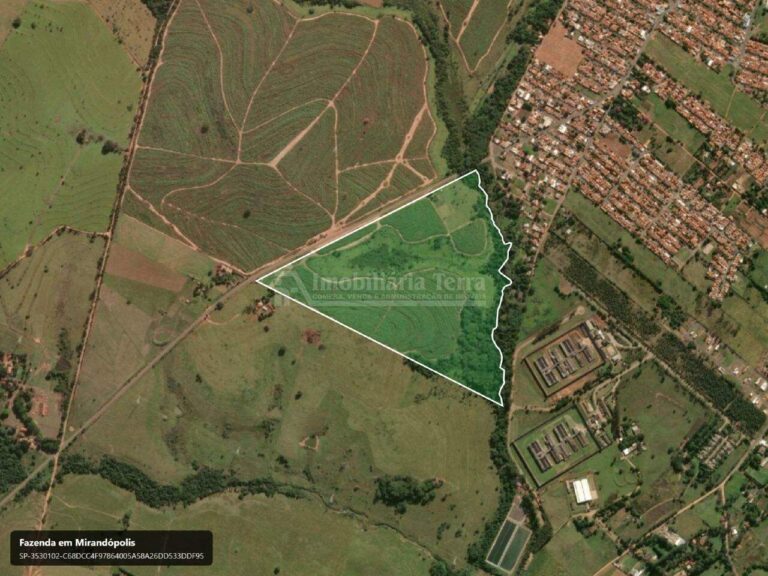 Rural no Área Rural em Mirandópolis/SP