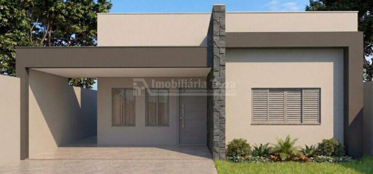 Casa com 3 quartos sendo 1 suíte no Jardim Cristhais III em Dourados/MS