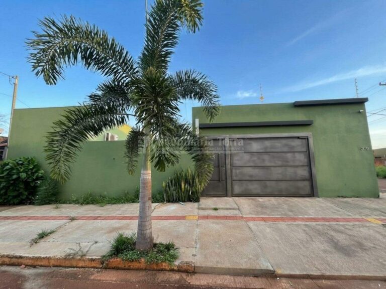 Casa com 2 quartos sendo 1 suíte no Esplanada em Dourados/MS