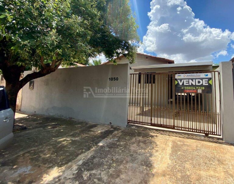 Casa com 2 quartos no COHAB II em Dourados/MS